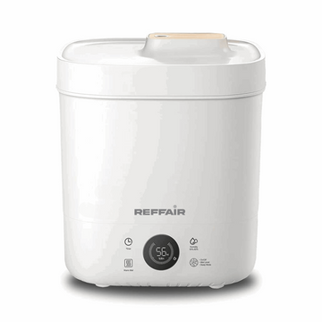 Reffair Caligo 500 Ultrasonic Cool + Warm Mist 4L Humidifier for Bedrooms | Ultrasonic Humidifier with Essential Oil Diffuser function, Sleep Mode, Quiet for Baby